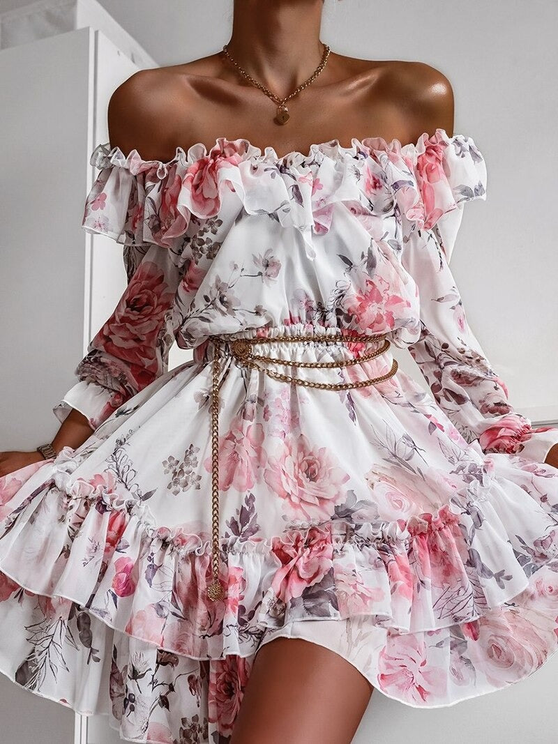 Francesca Printed Dress