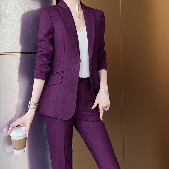 Samantha Blazer and Pant Set