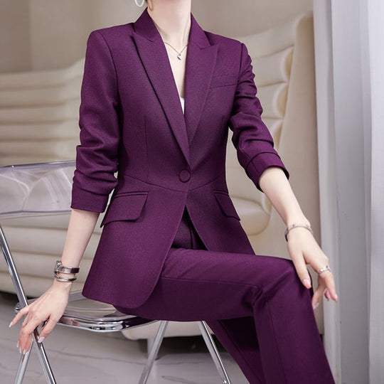 Samantha Blazer and Pant Set