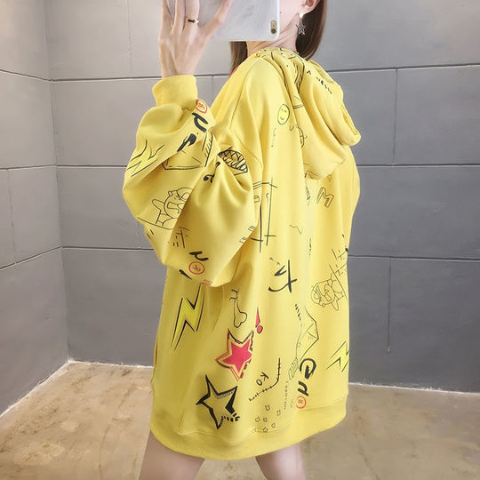 Pikachu Anime Oversized Hoodie