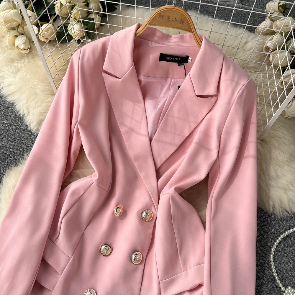 Candy Pleated Blazer Dress
