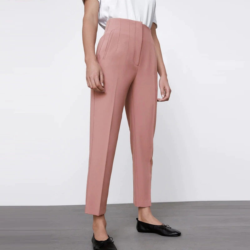 Victoria pegged High Waist Trousers