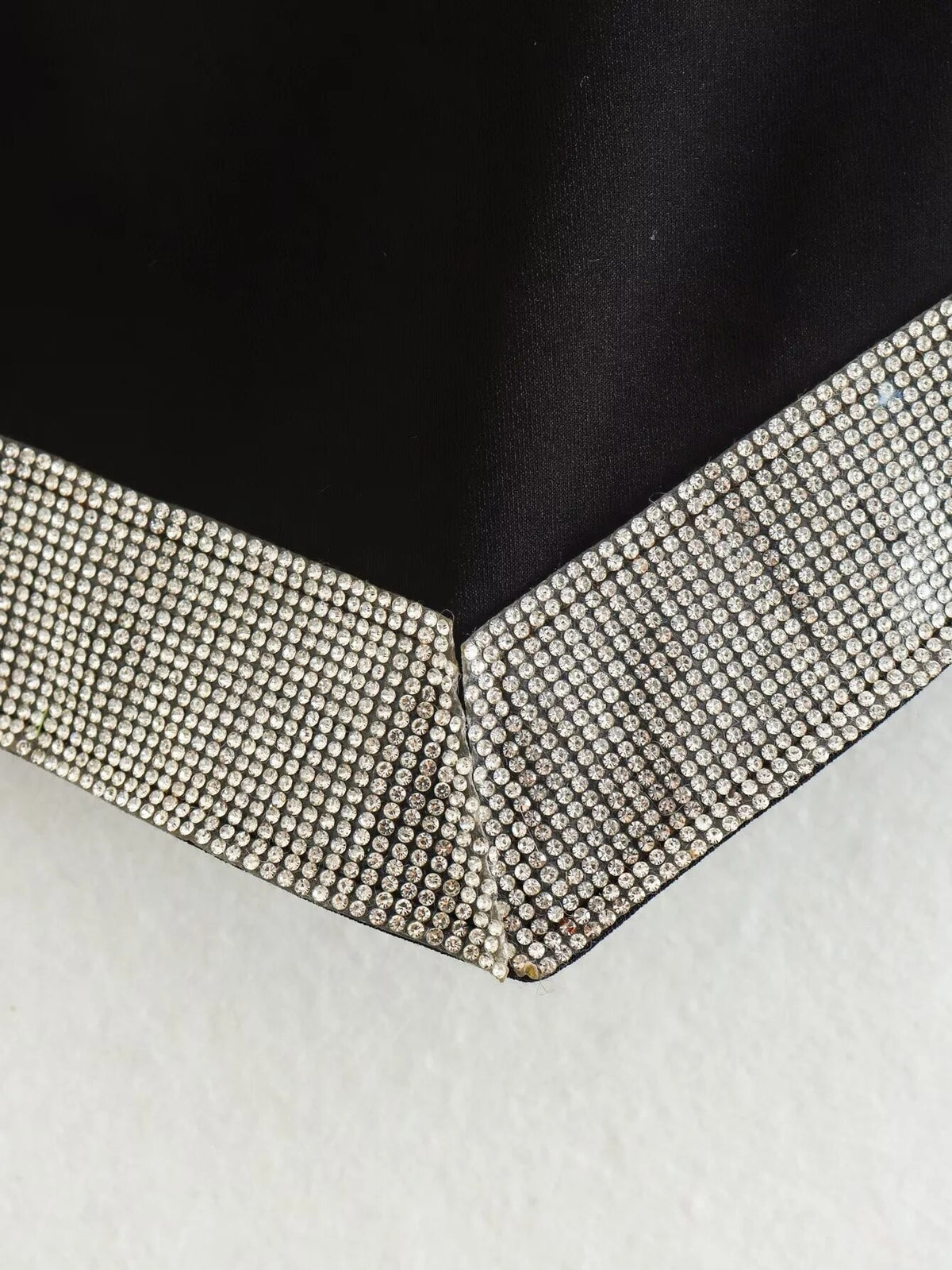 Megan High Waisted Sequin Patch work Skirt