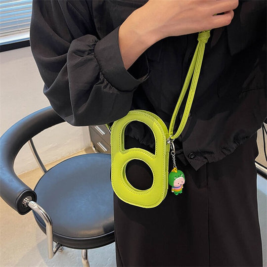 Clear Hollow out Crossbody Bag