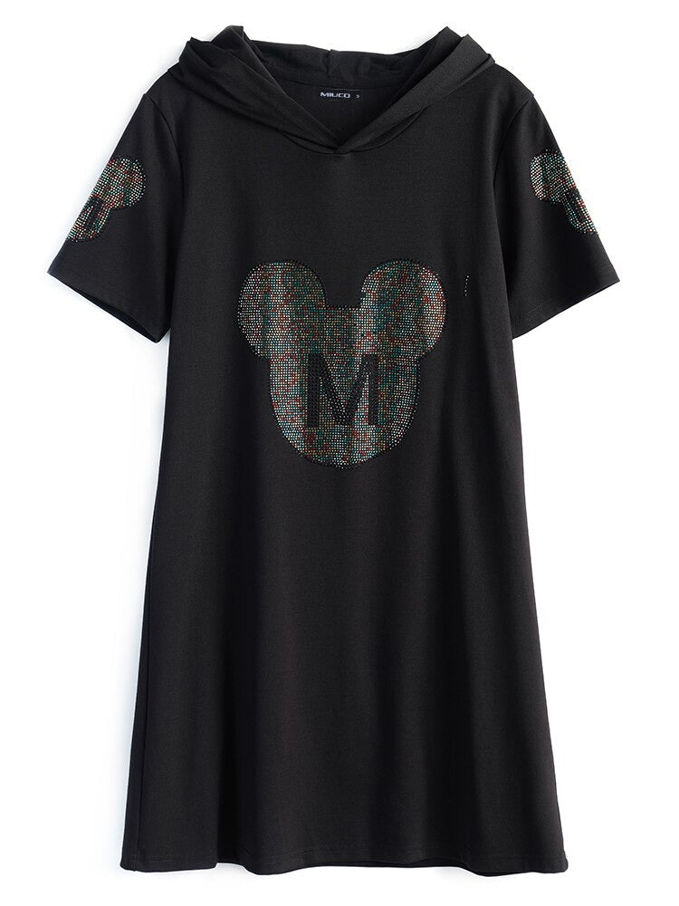 Minnie Hooded T-Shirt Dress