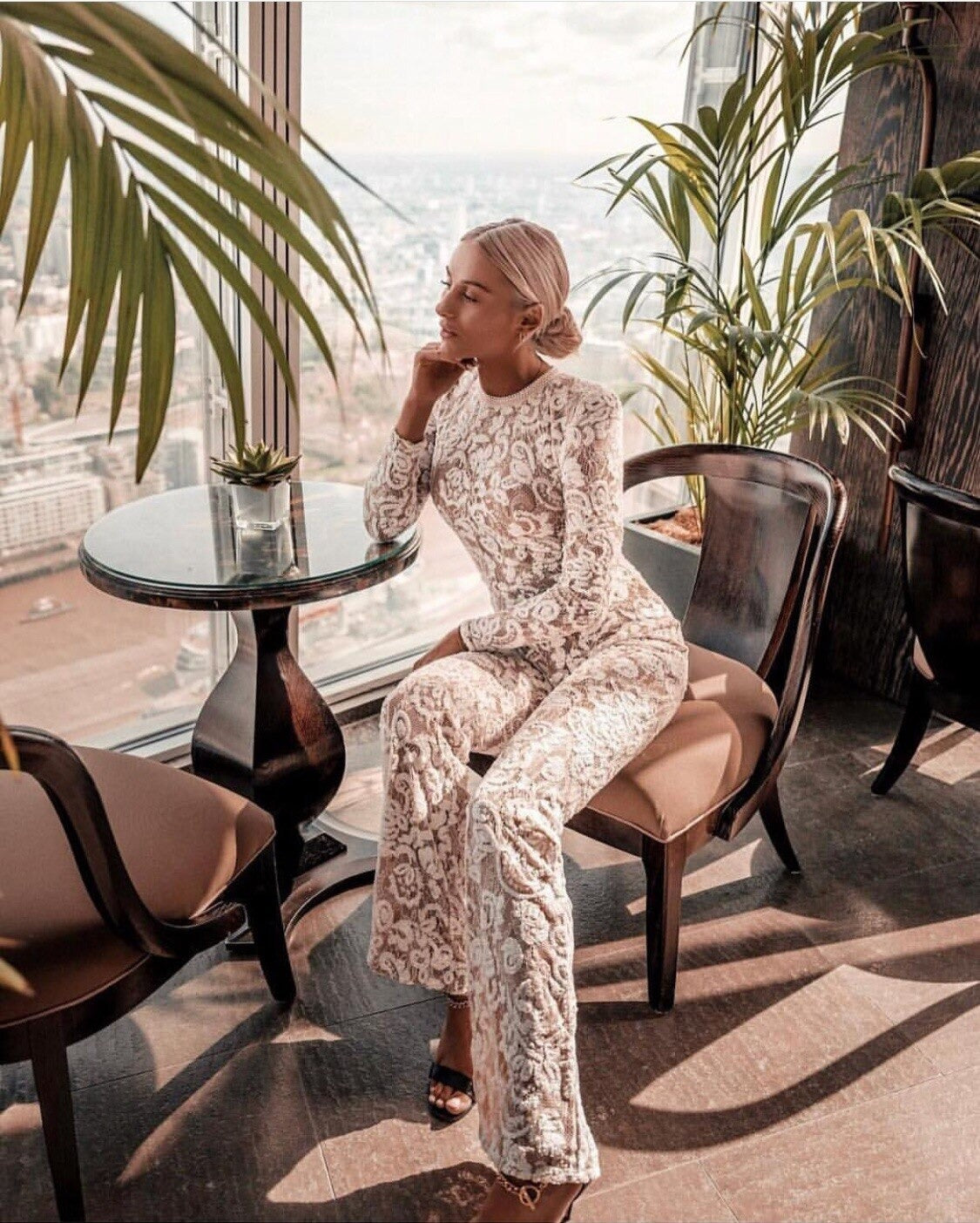 Serena Lace up Bodysuit