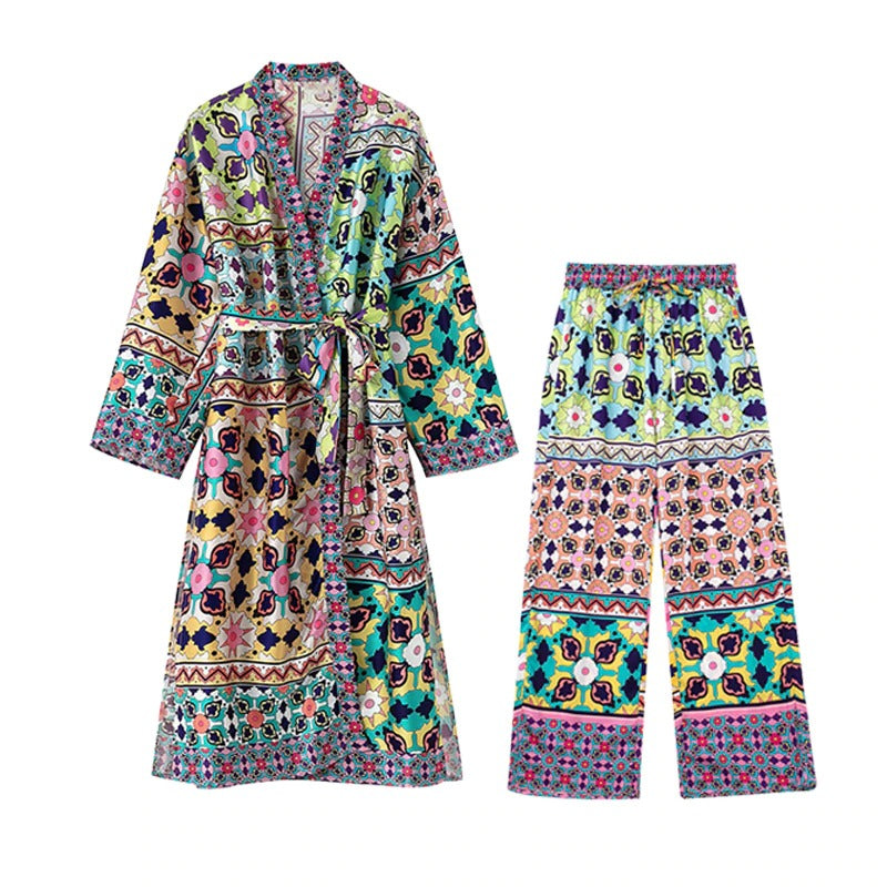 Susan Printed Coord Set