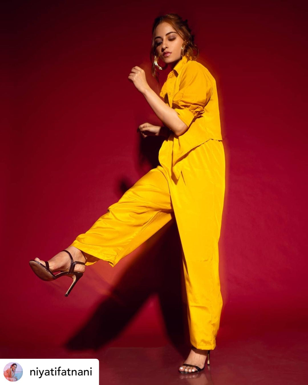 Seaside wide legged Pleated Jumpsuit with lace up blouse