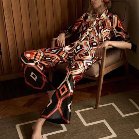 Denver Geometric Print Jumpsuit