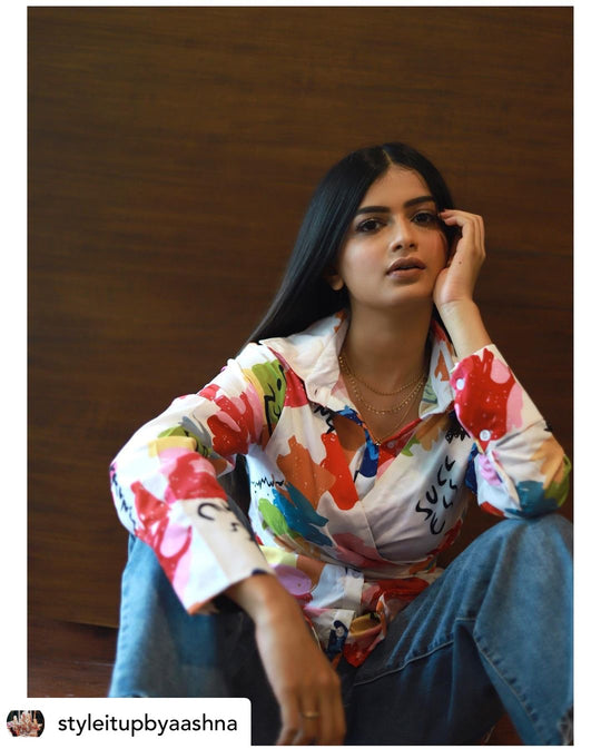 Candice Color Pop Shirt