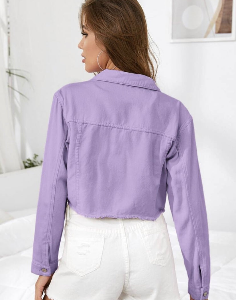 Wisteria Denim Jacket