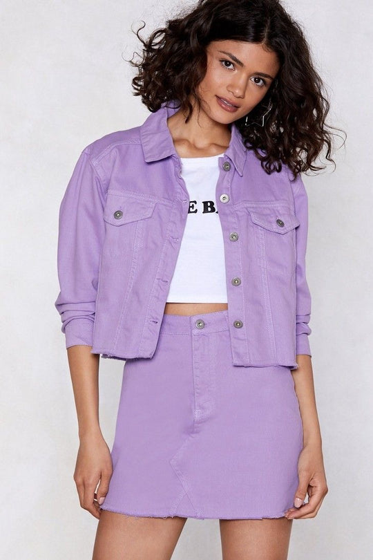Wisteria Denim Jacket