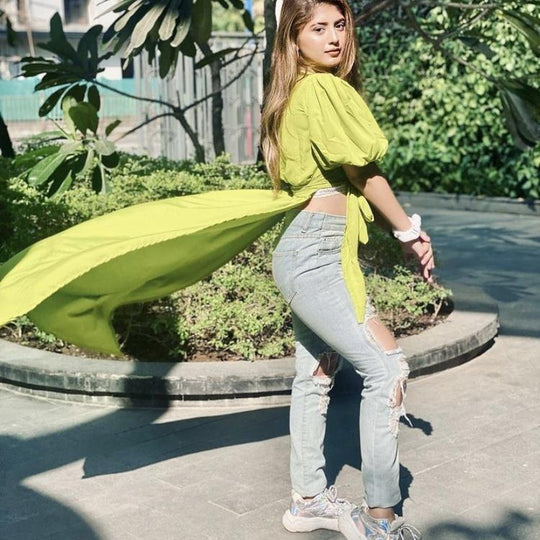 Carol Wrap Around high Low top