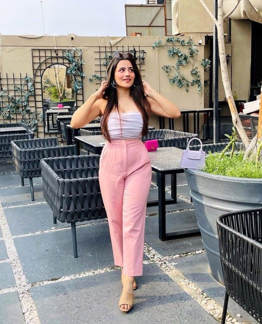 Victoria pegged High Waist Trousers