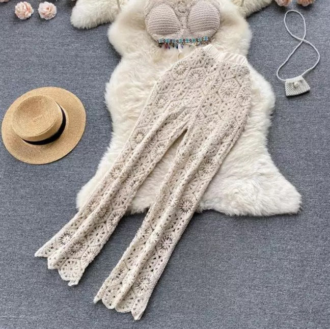 Cordelia Two Piece Crochet Set