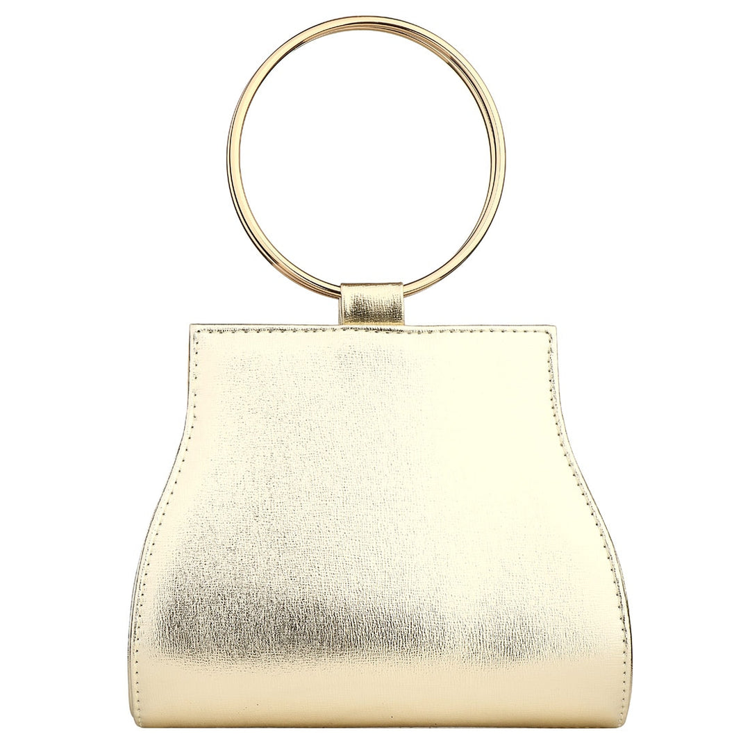 Maisie Rhinestone Clutch with Pearl Detailing