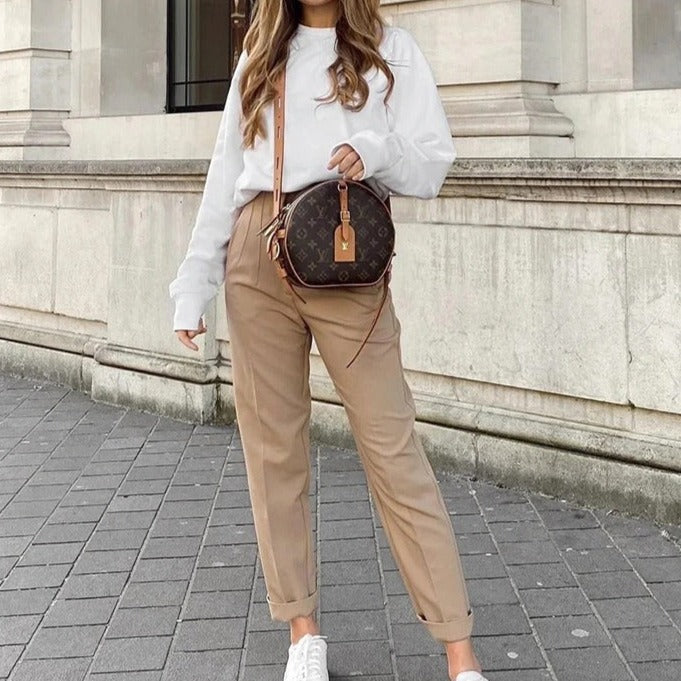 Victoria pegged High Waist Trousers