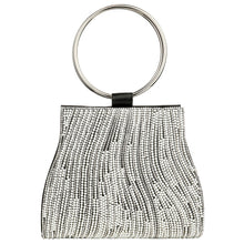 Maisie Rhinestone Clutch with Pearl Detailing