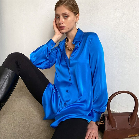 Kenza Satin Shirt