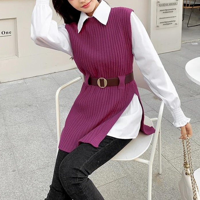 Olwen Knitted Vest Top