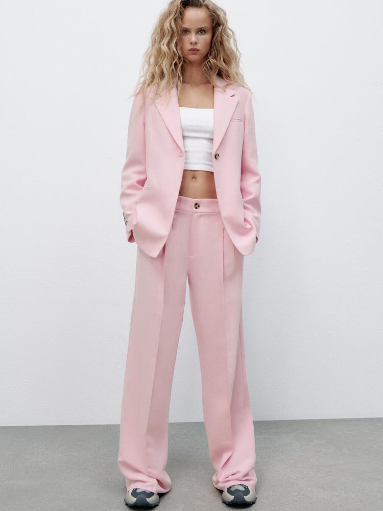 Natalie Blazer and Pant Set