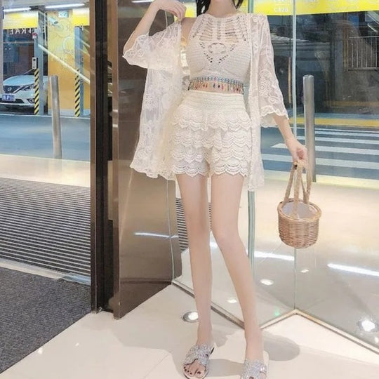 Omura Three Piece Crochet Set