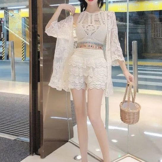 Omura Three Piece Crochet Set