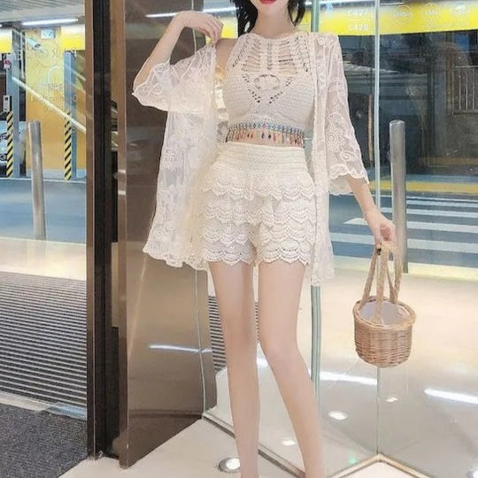 Omura Three Piece Crochet Set