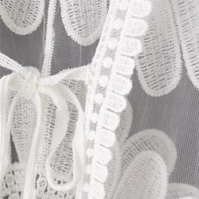 Cabello Embroidered Cover Up