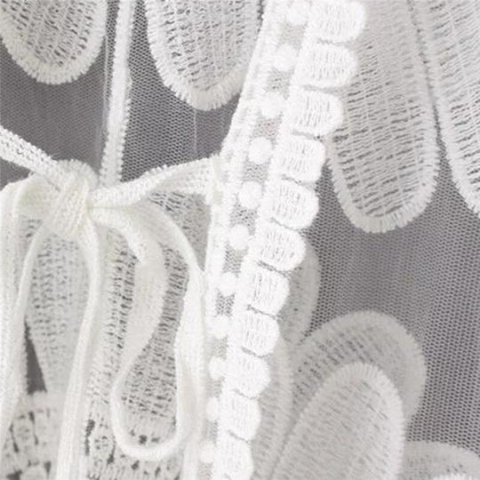 Cabello Embroidered Cover Up