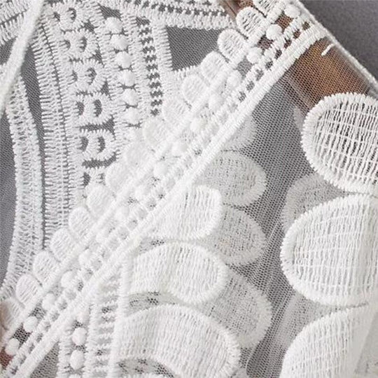 Cabello Embroidered Cover Up