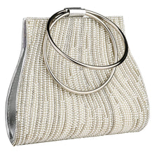 Maisie Rhinestone Clutch with Pearl Detailing