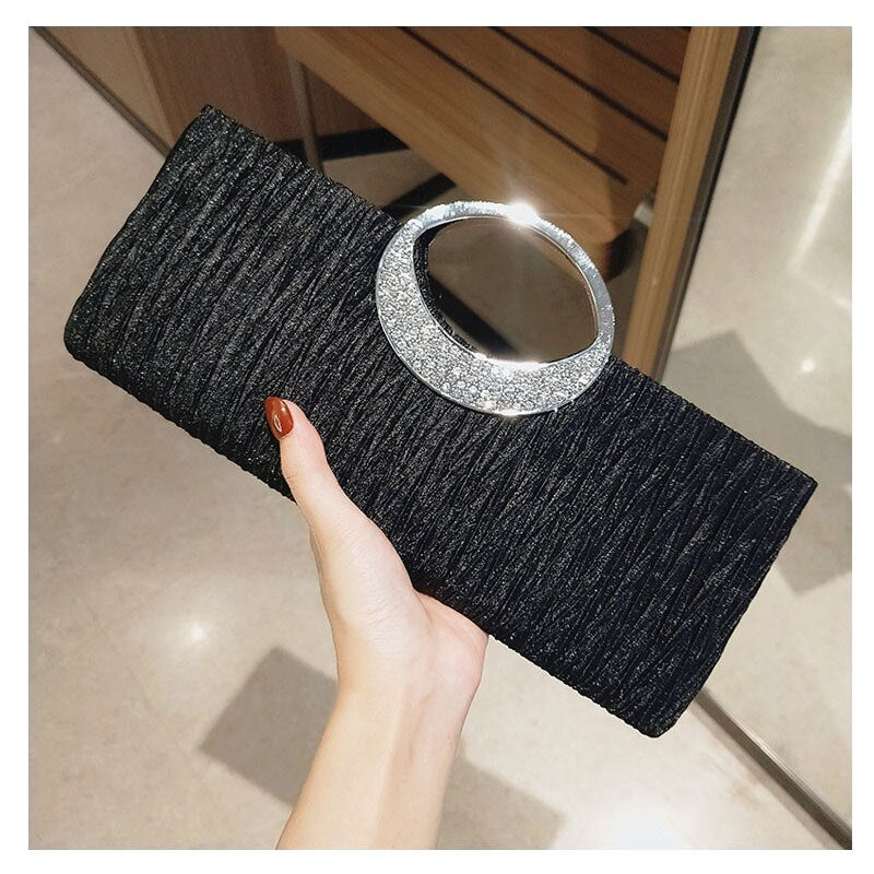 Evening Clutch with Shoulder Chain