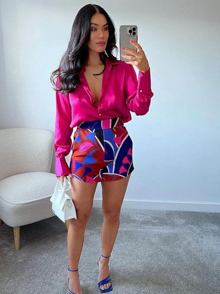 Cassandra Printed Coord Set