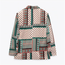 Jaden Printed Blazer and Pants Set