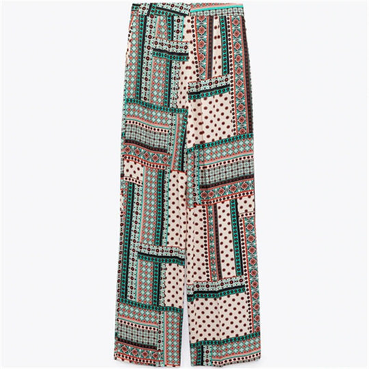 Jaden Printed Blazer and Pants Set