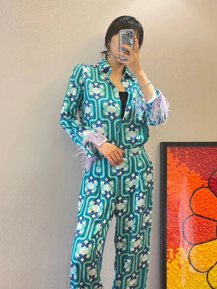 Alex Printed Coord Set
