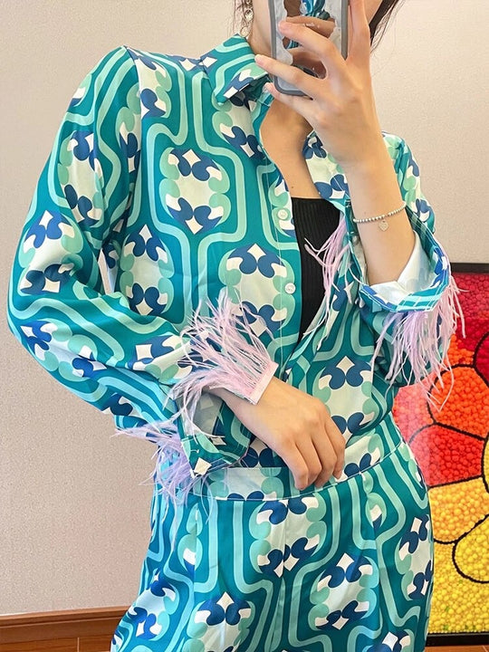 Alex Printed Coord Set