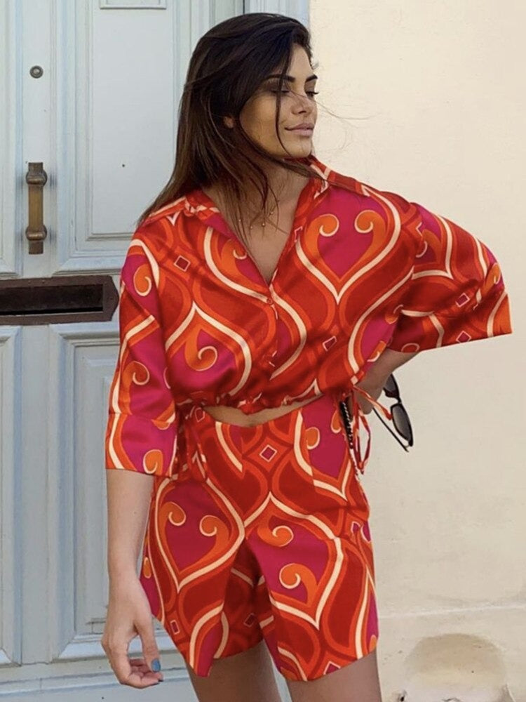 Valentina Printed Coord Set