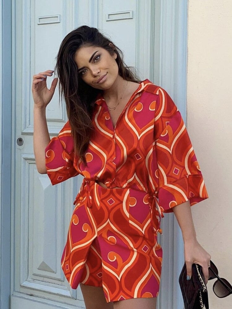 Valentina Printed Coord Set