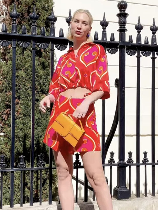 Valentina Printed Coord Set