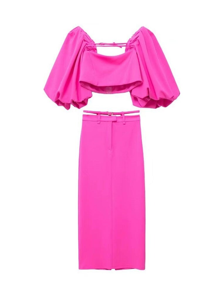 Rose luxury Coord Set