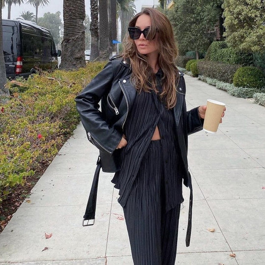 Lauren Pleated Coord Set