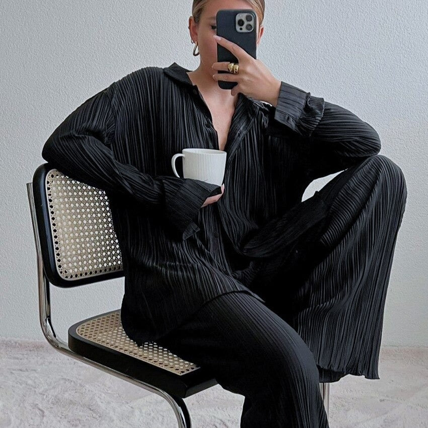 Lauren Pleated Coord Set