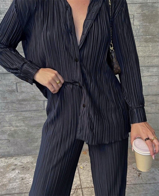 Lauren Pleated Coord Set