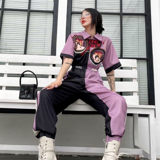 Venus Color Block Jumpsuit