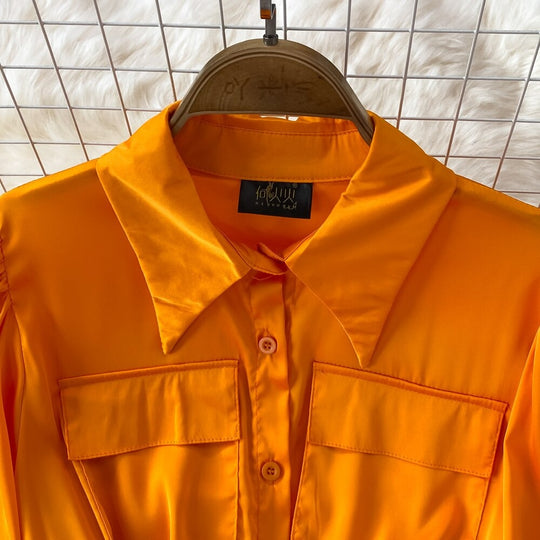 Jane Retro Style High Waisted Lapel Dress