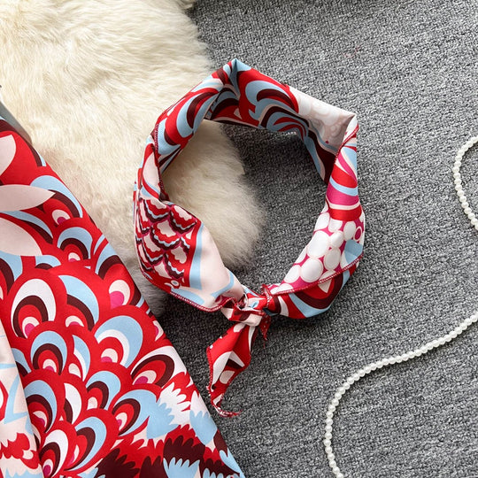 Shelly Printed Three Piece Coord Set