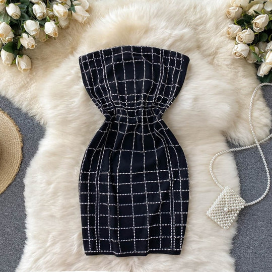 Gina Strapless Designer Dress