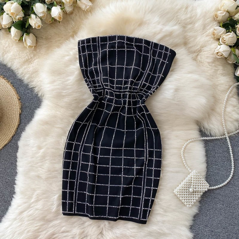 Gina Strapless Designer Dress